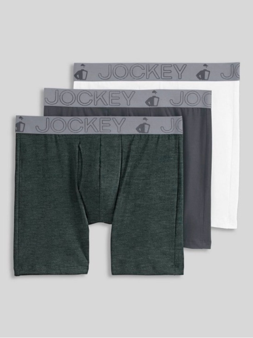 Jockey Generation™ Men's Cotton Stretch 3pk Boxer Briefs